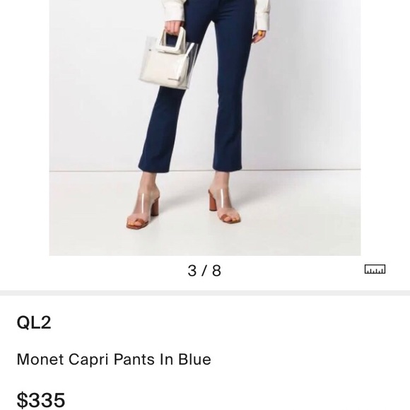 Quelledue QL2 MONET Stretch Pant in Slate - Picture 8 of 8